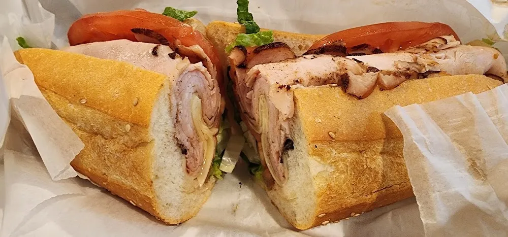 Honey Turkey with Swiss
