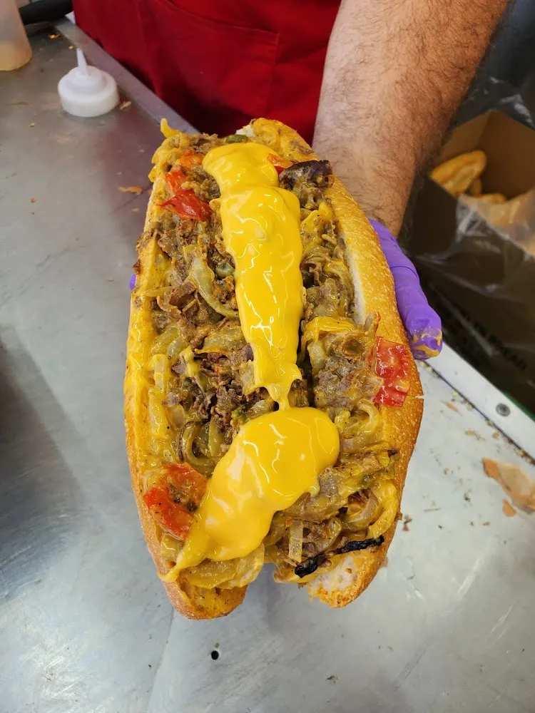 Philly Cheese Steak with American Cheese
